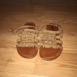 Girls sandals size 2
